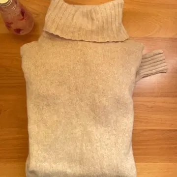 COEN 터틀넥 니트 원피스 여성용