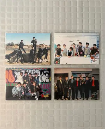 [ 미개봉 새상품 ] WEST. 집합 오리지널 사진 세트 공식 사진