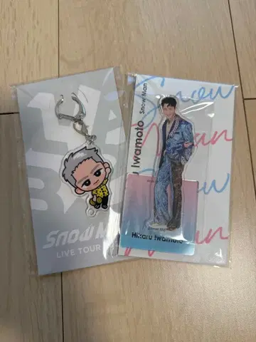 SnowMan 이와모토 히카루 스노치루 키링 & 아크릴 스탠드