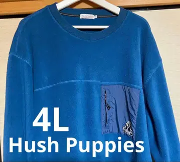 초추천 상품 Hush Puppies/엠보싱 트레이닝복 플리스 4L 파란색