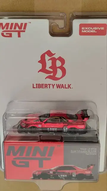 Mini GT NISSAN LB-ER34 브라질 리미티드