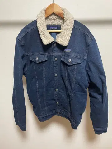 patagonia 데님 자켓 L 사이즈 보아 옷깃