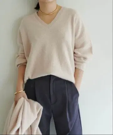 whim gazette FOX V넥 풀오버