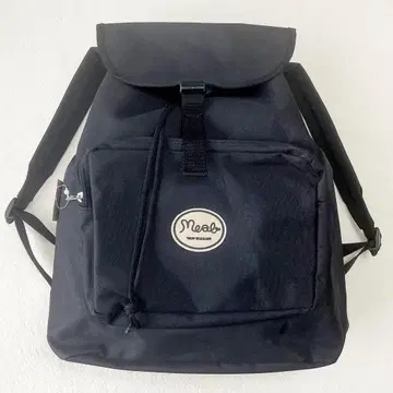 새상품 [ Meal ] 블랙 드로우 스트링 백팩 심플 럭색