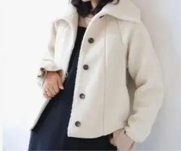 B:MING by BEAMS 보아 블루종 아이보리