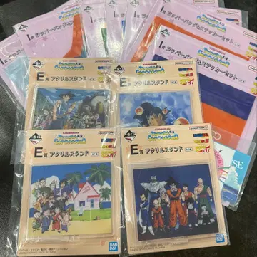 제일복권 드래곤볼 스냅 컬렉션 E상 아크릴 스탠드 지퍼