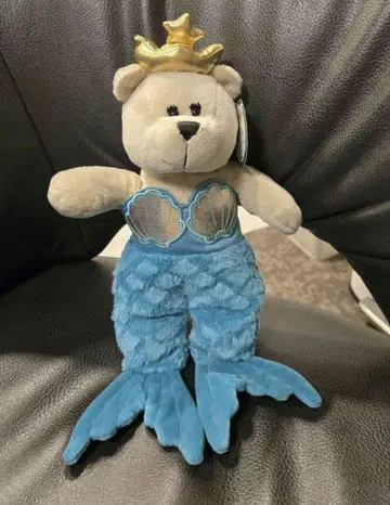 스타벅스 베어리스타 인어 봉제 인형