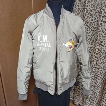 여성용 밀리터리 리버서블 MA1 점퍼 L