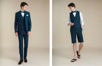 턱시도 Avica uomo 결혼식 5종 세트 와타베 웨딩