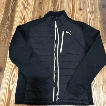 PUMA 블랙 다운 자켓 L 사이즈 니트