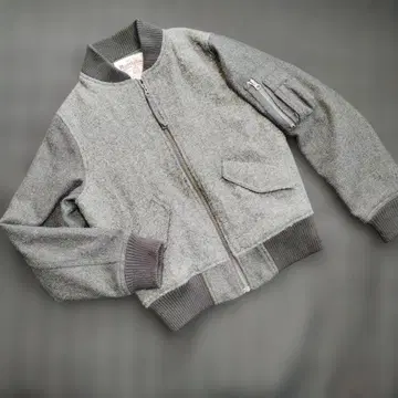 해리스 트위드 세븐 데이즈 선데이 MA-1 자켓 헤링본 M