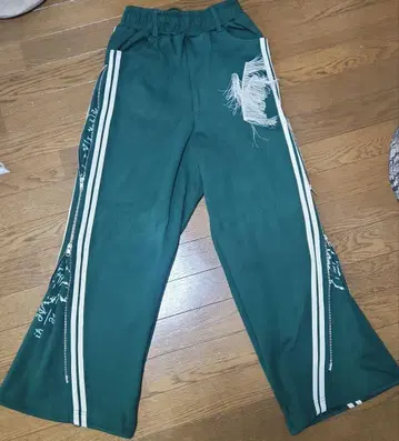 grancy 지퍼 디자인 슈레딩거 트랙 팬츠