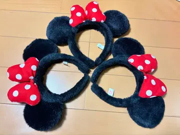 3개 세트 미니 마우스 머리띠 도트