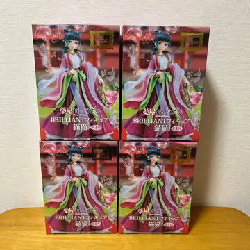 약사의 혼잣말 BRILLIANT 피규어 고양이 4체 세트