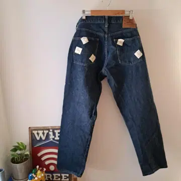 [ karl tlelmut ] 핑크하우스 패치 데님 청바지 M 일본제