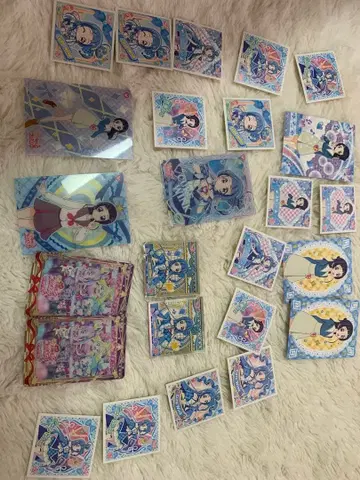 큐어 윙크 소풍 나나 클리어 카드 카드 구미 씰 묶음 판매