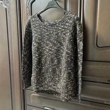 23구 울 혼방 긴팔 니트 스웨터 38 사이즈