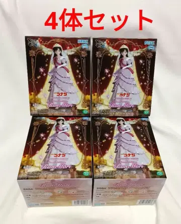 명탐정 코난 Xross Link 피규어 유미란(모리 란) 4체