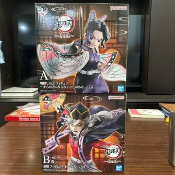 제일복권 귀멸의 칼날 A상 코쵸우 시노부 피규어 B상 도우마