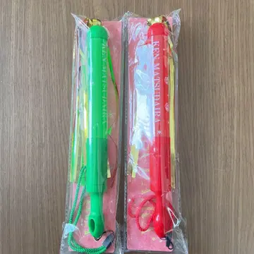 맛켄 마츠다이라 켄 응원봉 그린 빨간색 2개 세트