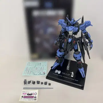 건담 비다르 MG 조립 완료 흠집 없음 공식 수전사 데칼 포함