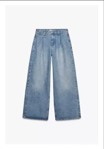 ZARA 하이라이즈 데님 팬츠 다트