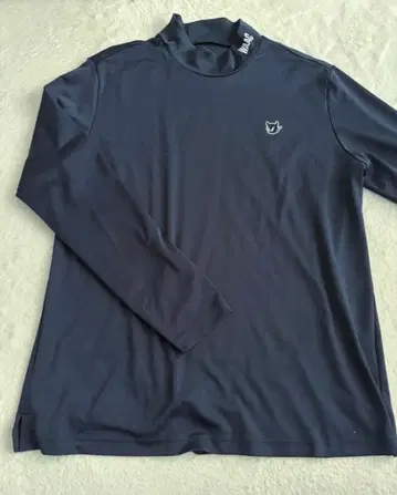 왁 베이직 베어 천축 긴팔 모크넥