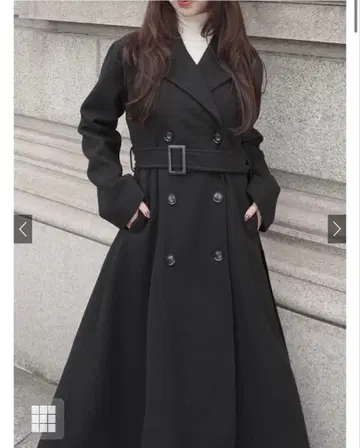 GRL 플레어 롱 코트