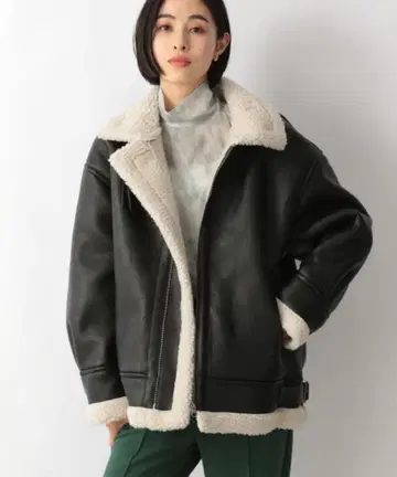 로리즈팜 B3 보아 자켓 블루종