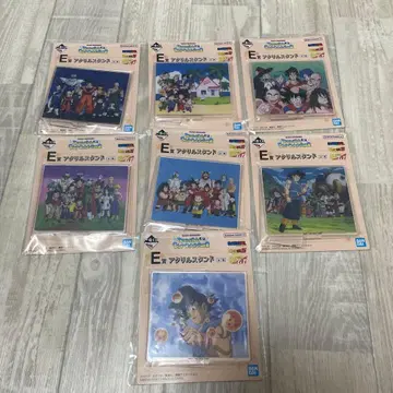 제일복권 드래곤볼 E상 아크릴 스탠드 전7종 미개봉품