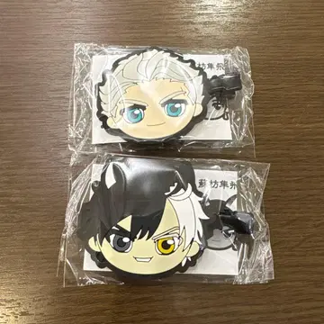 WIND BREAKER 윈브레 백귀야행 러버 헤어 클립 사쿠라 우메미야