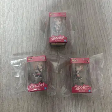 Qposket 큐어 블랙 3체 세트