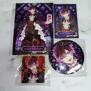 디어라바 사카마키 아야토 Beauty & Vampire 캔뱃지 브로마이드