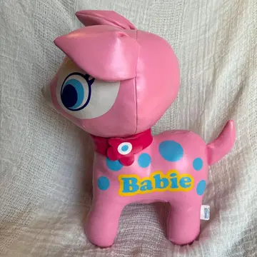 Babie 밤비 사슴 봉제 인형 핑크 레트로 레어