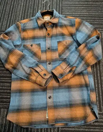 플란넬 셔츠 휴스턴 아메카지 면 100% HOUSTON 플란넬 셔츠