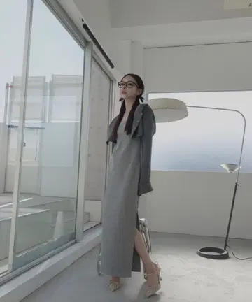 fiction tokyo 스프링 셋업 원피스