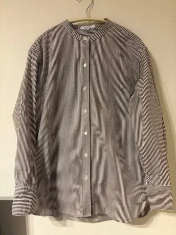 23구 MY STANDARD 스트라이프 긴팔 셔츠 40