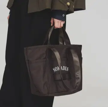 [ 별주 ] NOMADIS / WEEKEND petit 토트백 브라운