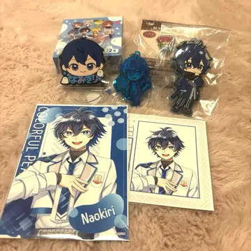 컬러풀 피치 나오키리 데코라PIC 아크릴 러버 클립 러버 참