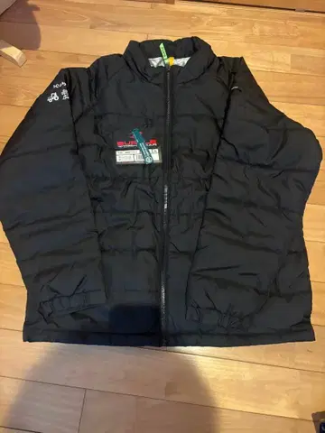 Kubota 블랙 다운 자켓 블루종 미사용 새상품