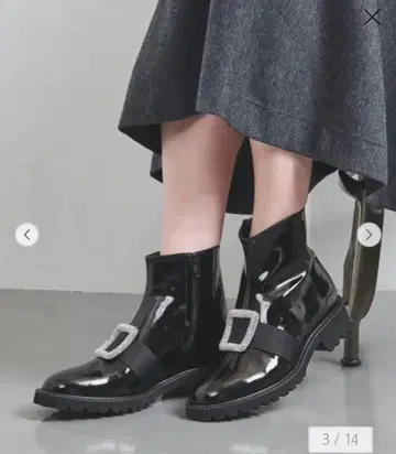 컨디션 최상 UNITED ARROWS 비쥬 숏부츠 유나이티드 애로우즈