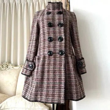 MOSCHINO 코트 트위드 38