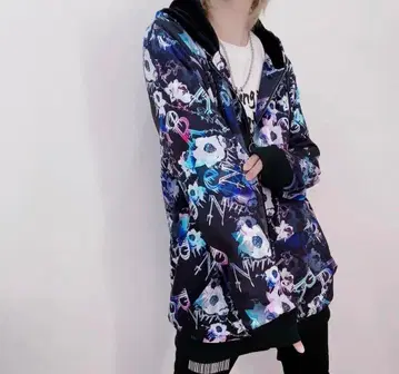 [ 주말 세일 ] NieR 안쪽 복슬복슬 ZIP ROSE PARKA