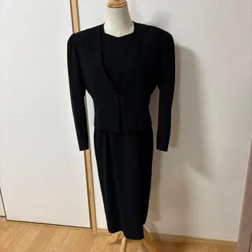 블랙 슈트 예복 상복 세트