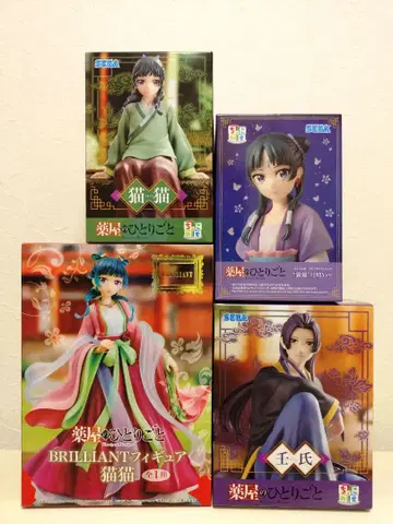 약사의 혼잣말 마오마오 진시 피규어 4개 세트 판매