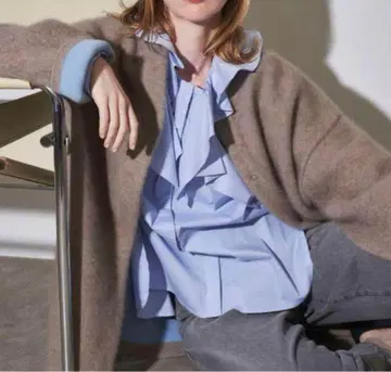 [ 새상품급 ] ELENDEEK 엘렌딕 CN 라쿤 믹스 W 가디건