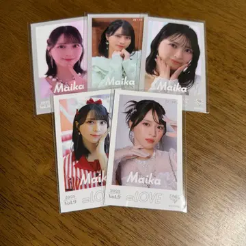 =LOVE 사사키 마이카 미니 사진 5장 세트
