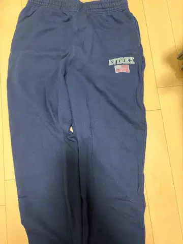 AVIREX 네이비 스웨트 팬츠 L 사이즈