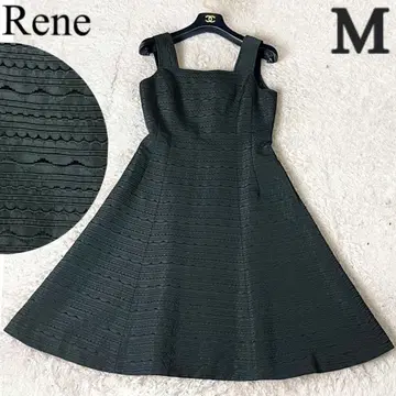 20 루네 고급 원단 TISSUE 올 패턴 슬리브리스 원피스 그레이 M