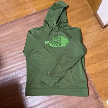 THE NORTH FACE 올리브 그린 후드티 L 사이즈